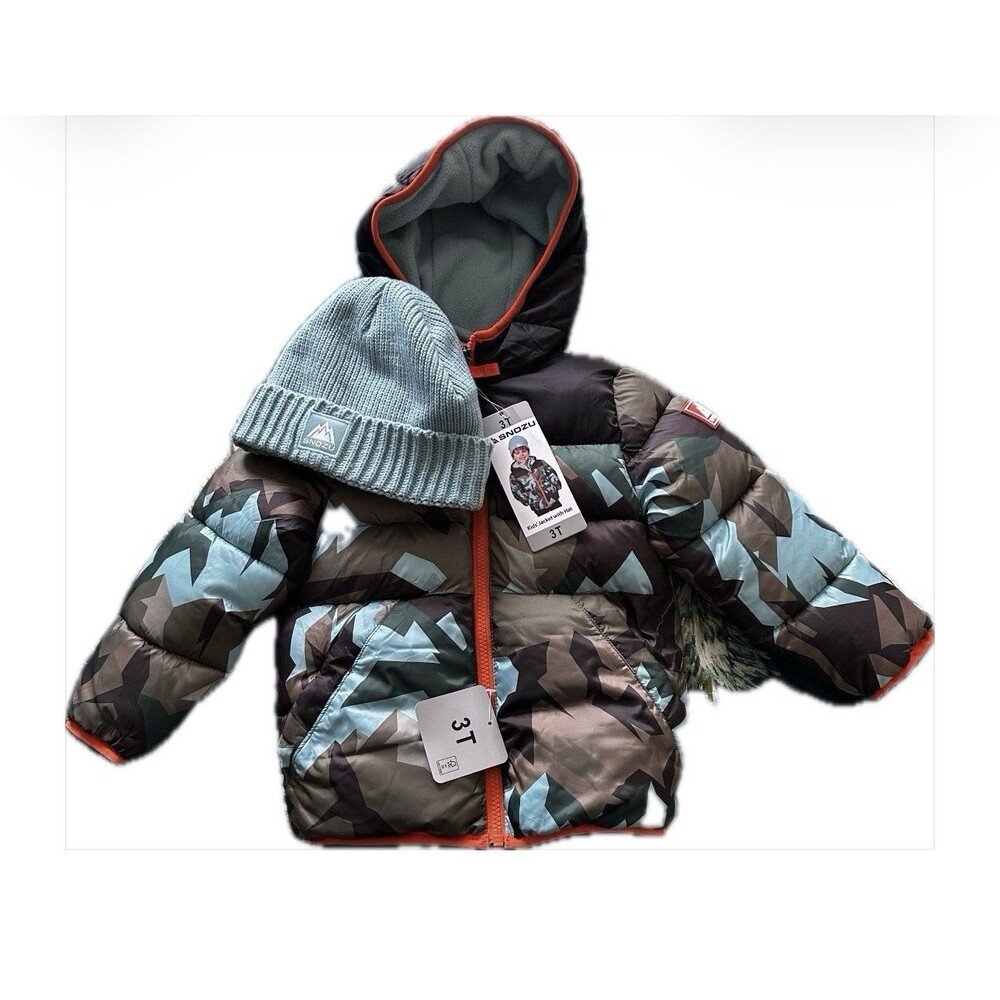 Snozu Kids Jacket with Hat Size 3 T